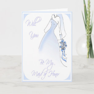 Sé mi empleada de la invitación a la boda de honor