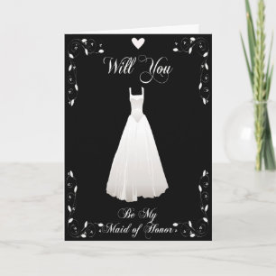 Sé mi empleada de la invitación a la boda de honor