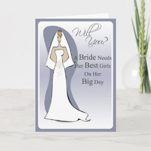 Sé mi empleada de la invitación a la boda de honor