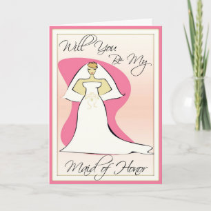 Sé mi empleada de la invitación a la boda de honor