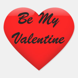 Sé mi Pegatina de San Valentín