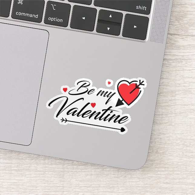 Sé mi pegatina de San Valentín (Detalle)