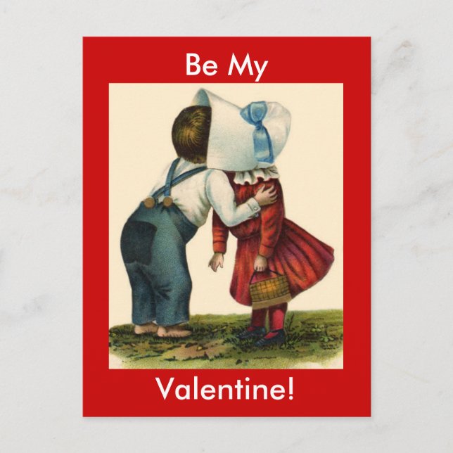 Sé mi postal de San Valentín (Anverso)