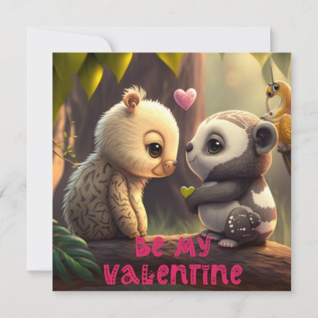 Sé mi San Valentín (Anverso)