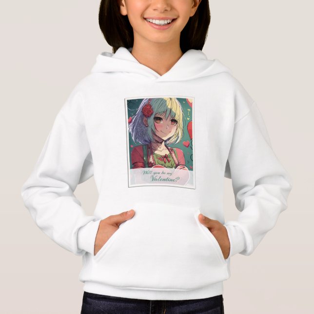 Sé mi San Valentín al estilo manga 33420 (Anverso)