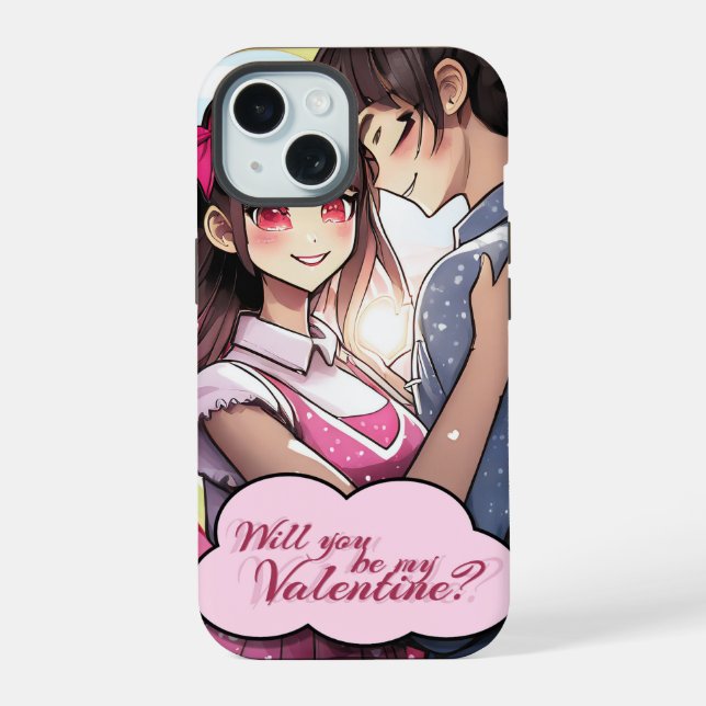Sé mi San Valentín al estilo Manga 58477 (Reverso )