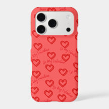 Sé Mi San Valentín 💕 Funda de teléfono de corazon