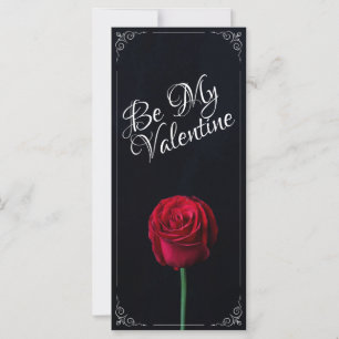 Sé Mi San Valentín - Rosa Roja Oscura