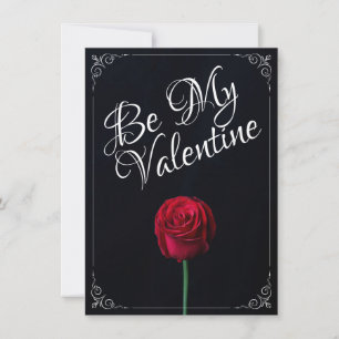 Sé Mi San Valentín - Rosa Roja Oscura