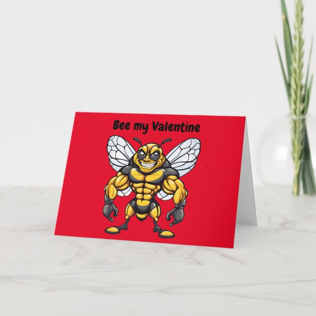¡Sé mi San Valentín ! Tarjeta (Anverso)