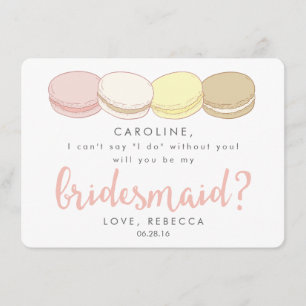 Sé mi tarjeta de novia   Macarones franceses