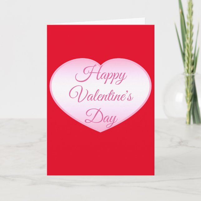 Sé mi tarjeta de San Valentín (Anverso)