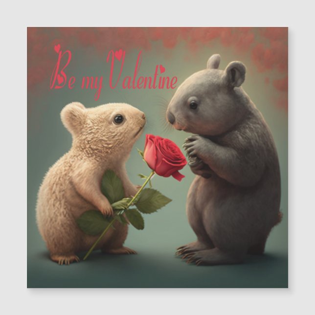Sé mi tarjeta de San Valentín (Anverso)