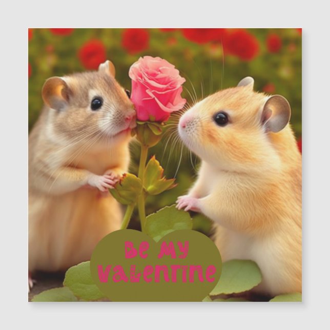 Sé mi tarjeta de San Valentín (Anverso)