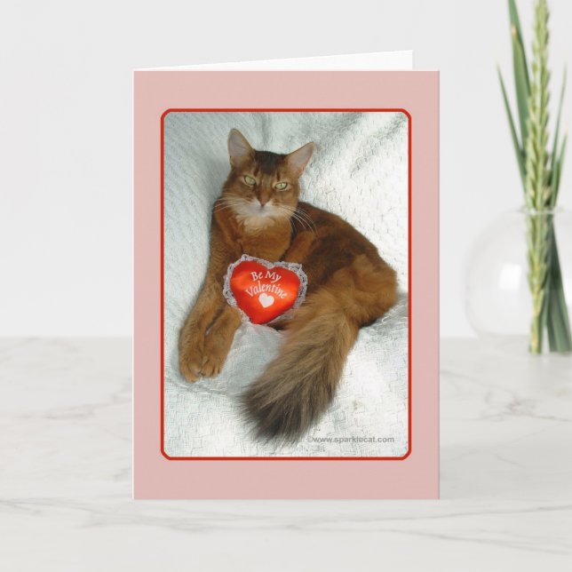 Sé mi tarjeta de San Valentín Kitty (Anverso)