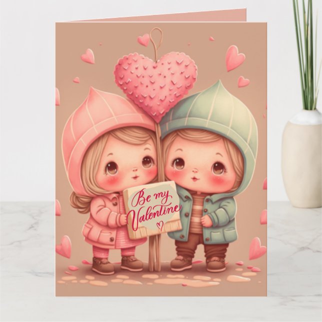 Sé mi tarjeta del día de San Valentín (Anverso)