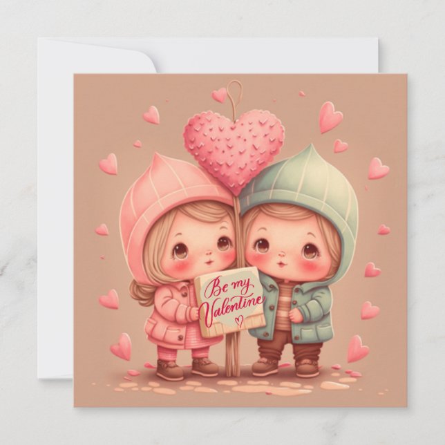 Sé mi tarjeta del día de San Valentín (Anverso)