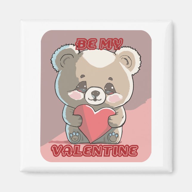 Sé Mi Valentín, imán (Frente)