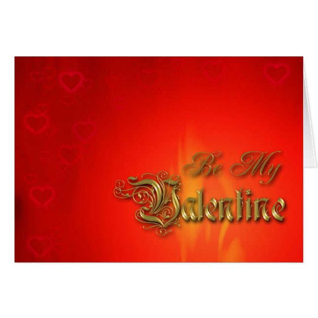 Sé mi valentina (Anverso (Horizontal))