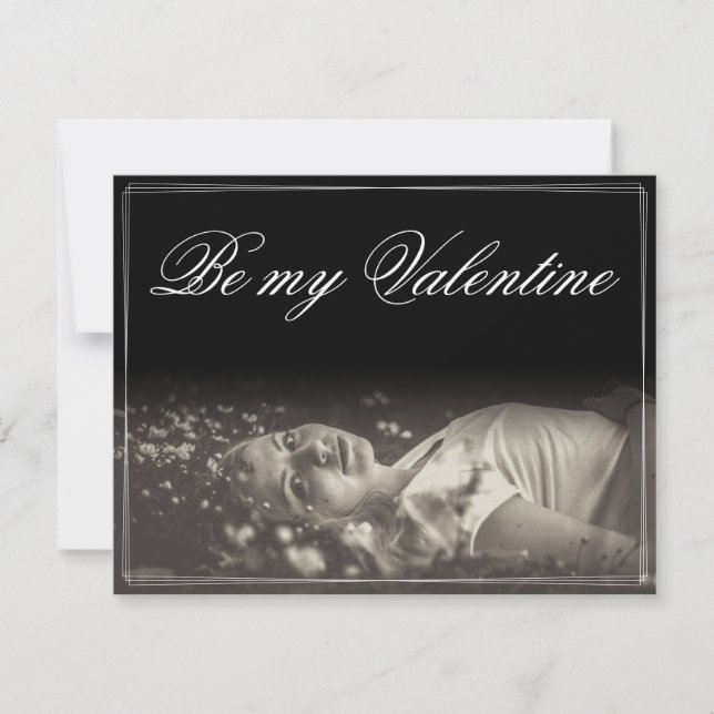 Sé mi Valentine - joven mentirosa (Anverso)