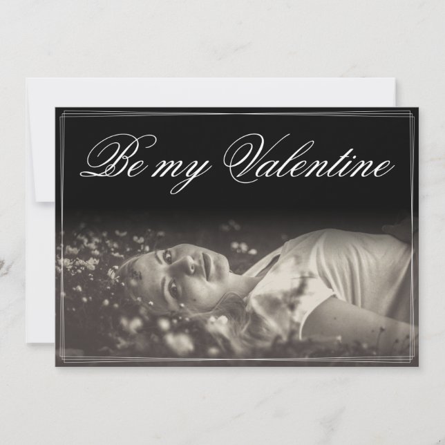 Sé mi Valentine - joven mentirosa (Anverso)