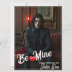 Sé Mía – Arte de retrato oscuro romántico de San V