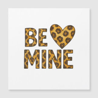 Sé Mía Sé Mi Cheetah Print De San Valentín