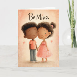 Sé Mía Siempre Tarjeta del Día de San Valentín