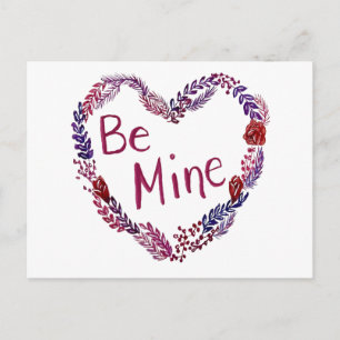 Sé Mía Tarjeta del Día de San Valentín