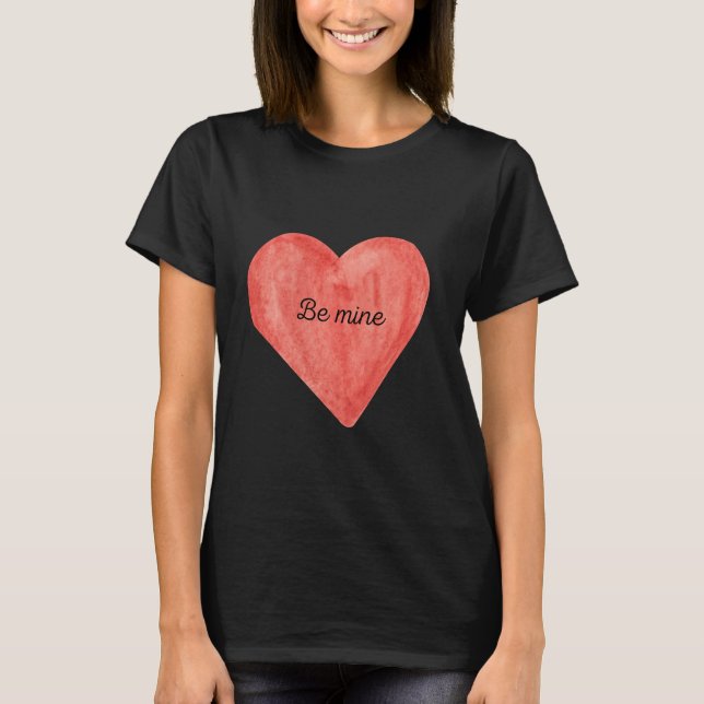 "Sé mío" Camisa de mujer, (Anverso)