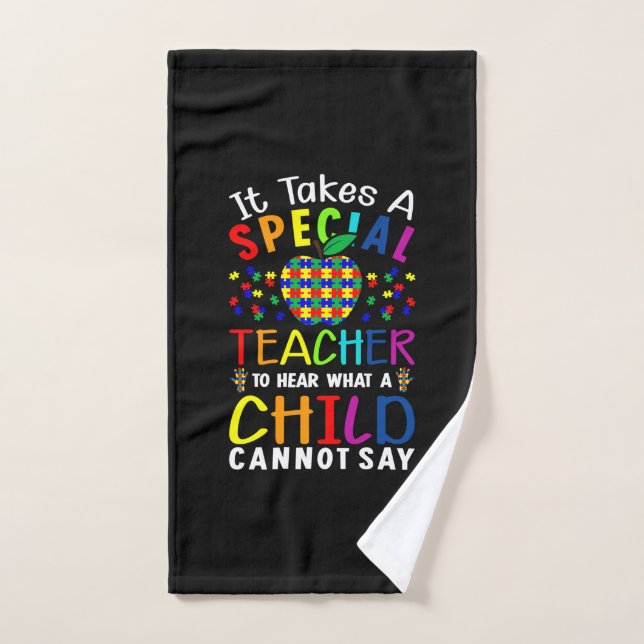 Se Necesita Un Profesor Especial (Toalla de mano)