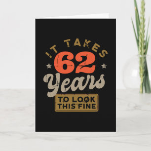Se necesitan 62 años para ver esta fina tarjeta de