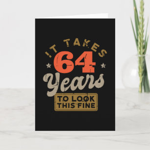 Se necesitan 64 años para ver esta fina tarjeta de