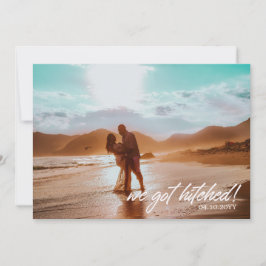 Se Nos Golpeó La Invitación De Foto Boda