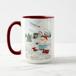 ¿Se perdió Santa la Navidad Taza