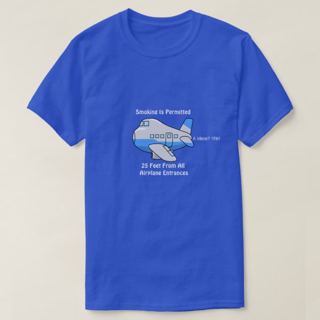 Se Permite Fumar... - Una Camiseta MisterP (Diseño del anverso)