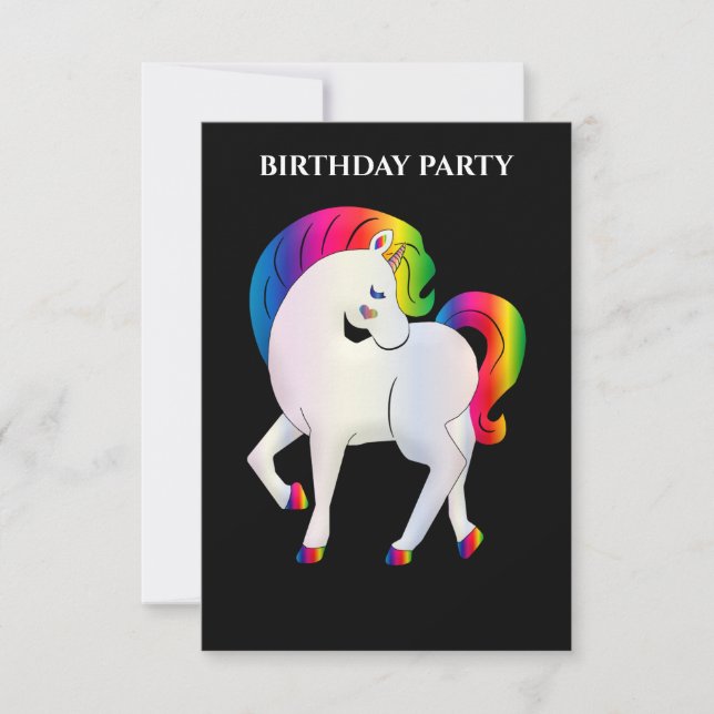 SE PERSONALIZARON LAS INVITACIONES DE CUMPLEAÑOS D (Anverso)