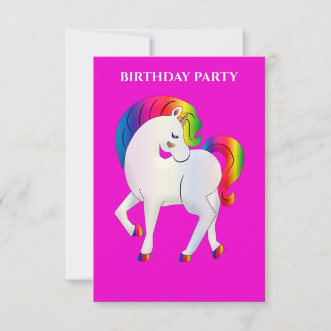 SE PERSONALIZARON LAS INVITACIONES DE CUMPLEAÑOS D (Anverso)