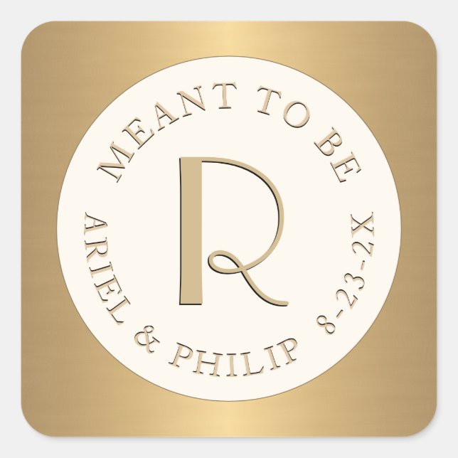 Se pretende que sea una etiqueta de minimonograma  (Anverso)