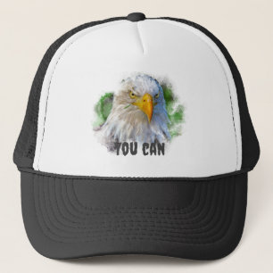se puede águila sombrero de camionero masculino