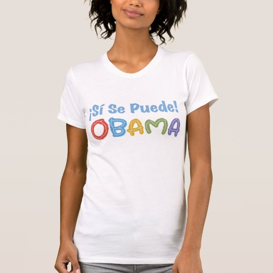 ¡SE Puede de Sí del ¡! Camisa de Obama