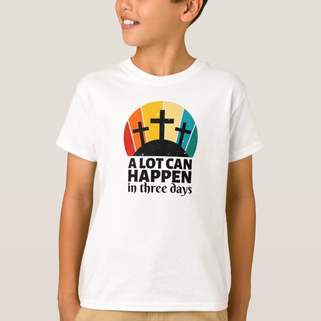 Se Puede Producir Mucho En Tres Días De Camiseta (Anverso)