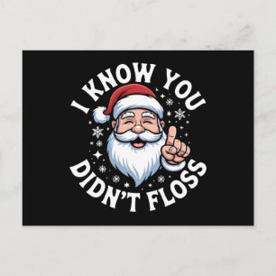 Sé que no usaste hilo dental Dentista Navidad