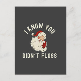 Sé que no usaste hilo dental Navidad Dental Divert