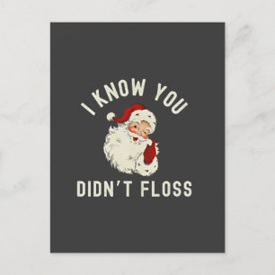 Sé que no usaste hilo dental Navidad Dental Divert