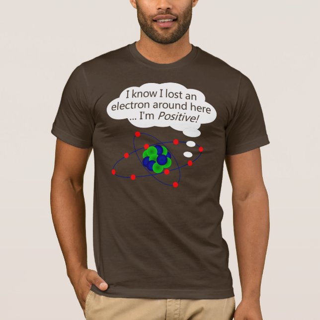 Sé que perdí una camiseta del electrón (Anverso)