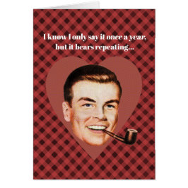 Sé que sólo lo digo una vez al año...