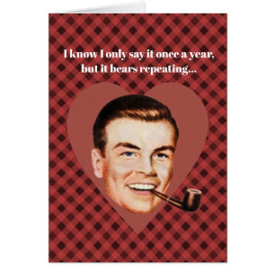 Sé que sólo lo digo una vez al año...