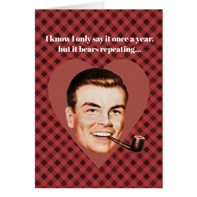 Sé que sólo lo digo una vez al año... (Frente)