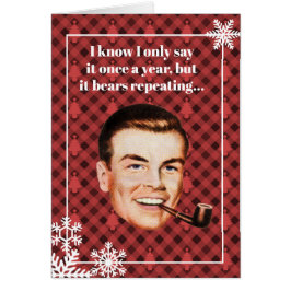 Sé que sólo lo digo una vez al año...